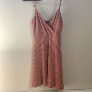 Cute pink wrap dress!